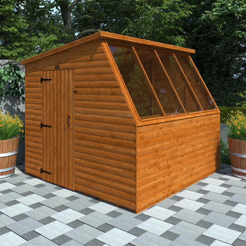 8x8w Tiger Potting Shed | Loglap