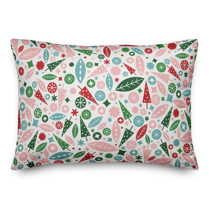  Coussin lombaire coloré Christmas, Polyester/ Bourre en polyester