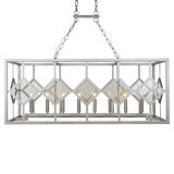 Diamond 8 - Light Kitchen Island Linear Pendant