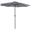 Aaroon 300cm Market Parasol-1319596462