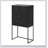 31.5x16.5x60" Cabinet, Black