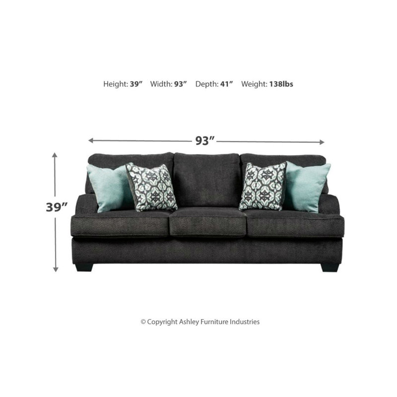 Upholstered 93'' Sofa