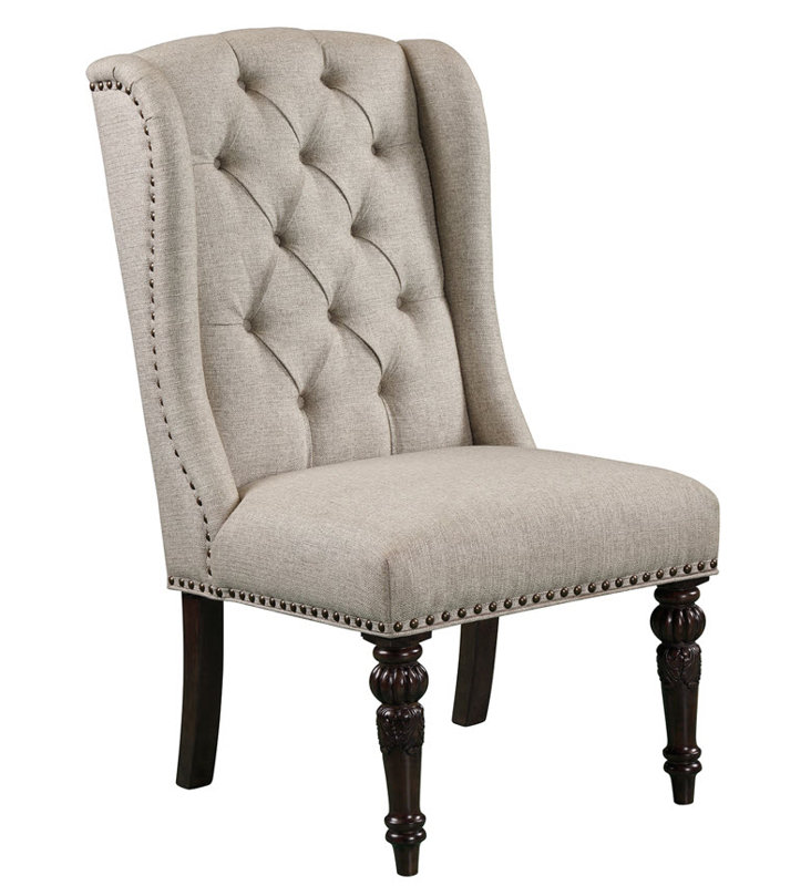 Beaune Tuffted Upholstered Side Chair