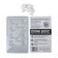 White Silicone Door Stopper Tips 1/4" ID Wall Protect Bumper Stopper