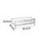 Simple leisure solid wood square coffee table-106326262