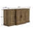 Chessani 59.1" W 4 Door Wide Sideboard with Adjustable Shelves-116319486