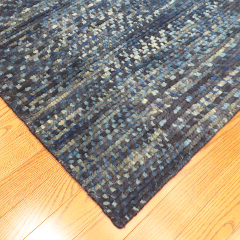 Mystique Hand Knotted Wool Area Rug, Rectangle 5' x 7'