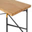 Piero Metal Base Writing Desk