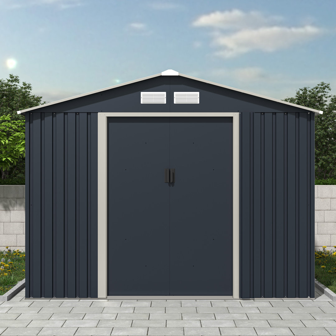 Coblyn 337 ft. W x 339 ft. D Metal Garage Shed