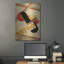 «Red Retro Mouvement» par Elo Marc, Red Barrel Studio®, art mural en métal-173832888