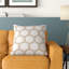 Housse de coussin en lin Stamped-611929681-611929680