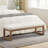 Audeliz 53" W Boucle Bench-837733239