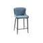 Mireille Upholstered Adjustable Height Counter Stool with Metal Frame-1212140444-1212140432