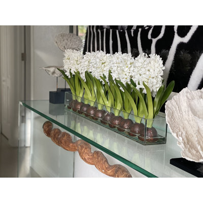 Hyancinths Floral Arrangement in Planter