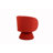 Huertes Upholstered Swivel Armchair-1234266368
