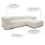 Rudalph 3 Seater Sectional-548699939
