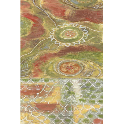 Moroccan Whimsy II by Karen Deans - Wrapped Canvas Painting