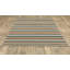 Tapis rayé gris / bleu sarcelle intérieur / extérieur Izola-2134933196