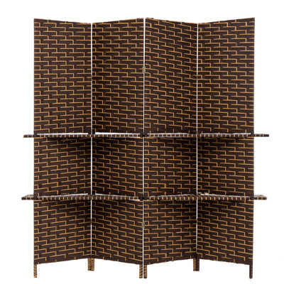 Thianna 70'' W x 70.5'' H 4 - Panel Folding Room Divider