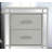 Hamilton Silver Champagne Nightstand