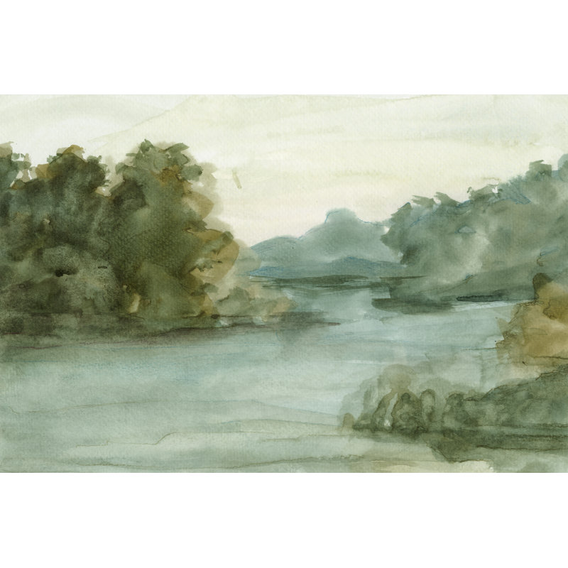 Sketchbook I by Ethan Harper - Painting Print, 61cm H x 91cm W, Black Floater Framed