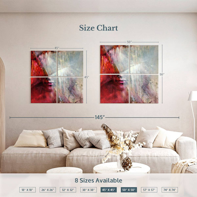 Avery Julia, 45" H x 45" W