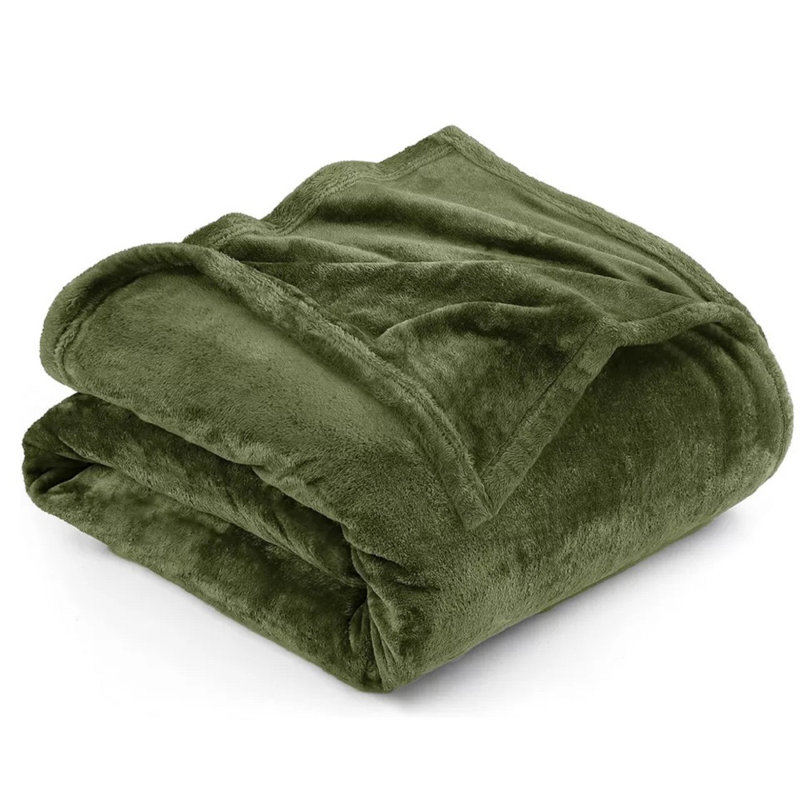 Fairmont Park Throw, Green, 240cm W x 270cm L