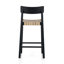 Heisler Bar Stool with Solid Wood Frame-121083327