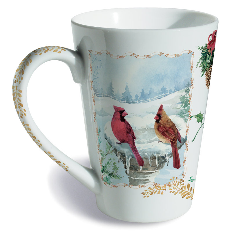 Grande tasse en porcelaine Nicolis