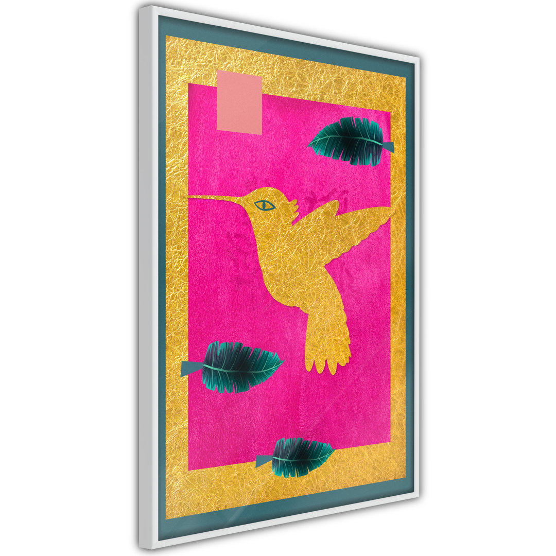 Gerahmtes Poster Native American Hummingbird