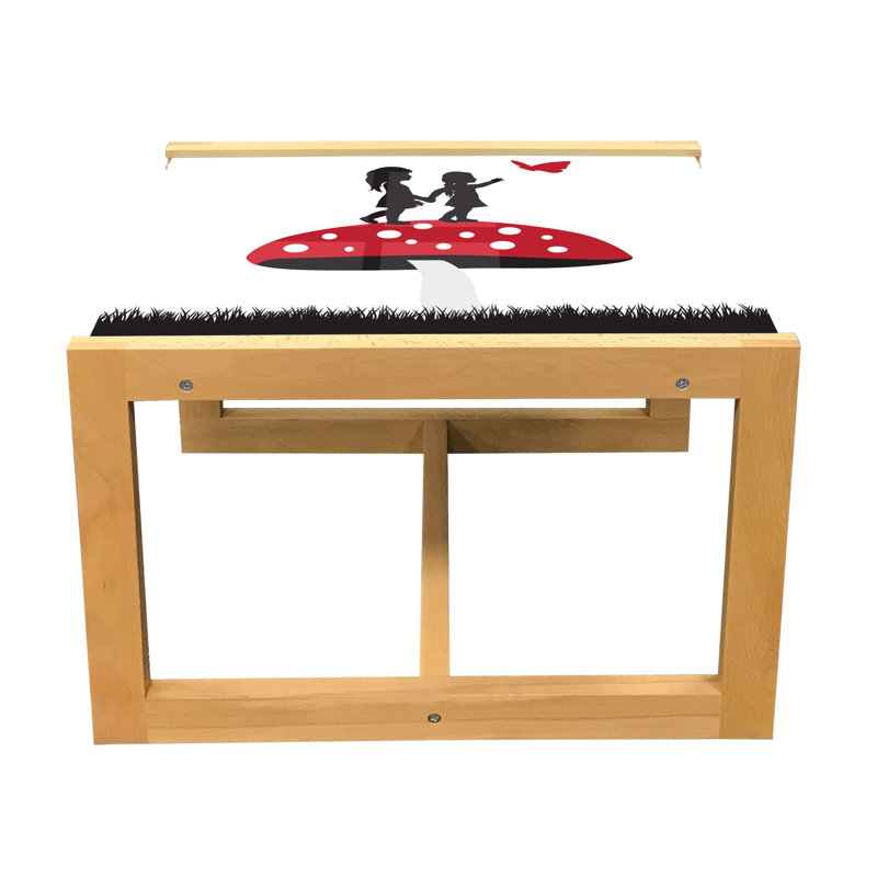 Jaclin Sled Coffee Table, 62cm H x 46cm W x 40cm D