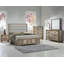 1pièce lit grand contemporain tapissier tête de lit capitonné Channel-1959935668