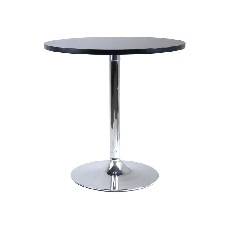 Round Metal Base Dining Table
