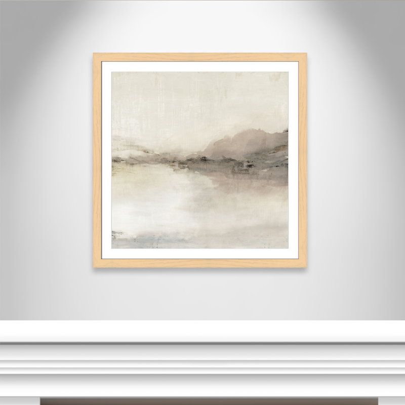 «Blush Horizon II» par Isabelle Z, Imprimé mat, Naturel, L 37,5 po x H 37,5 po