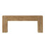 Console extra longue de 78,74 po, table de vestibule étroite, canapé de style bois pour le salon, le vestibule, le couloir