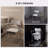 3-in-1 Multifunctional Shower Chair with Commode Bucket