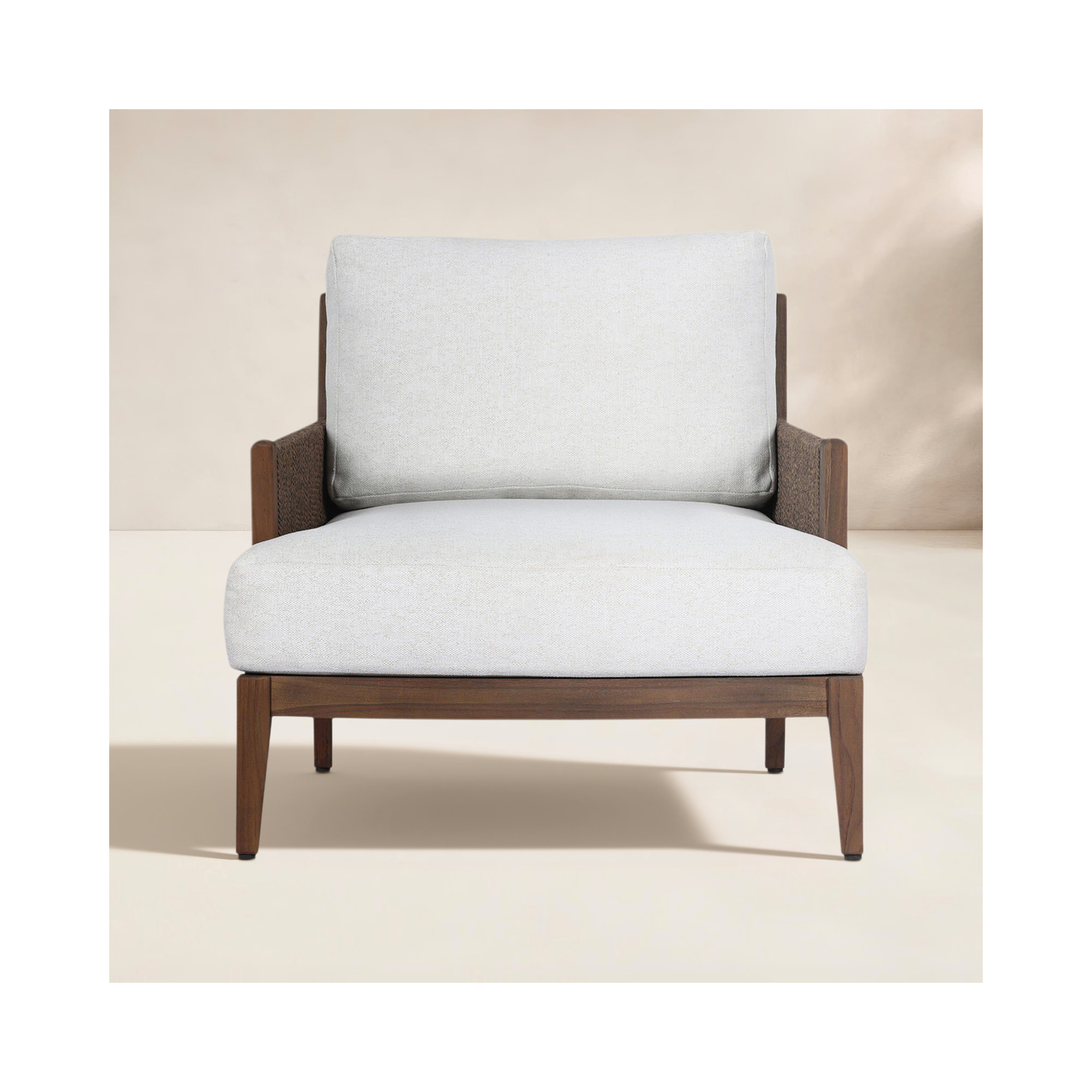 Brewer Wood Outdoor Lounge Chair