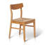 4 -Person Rubberwood Solid Wood Dining Set-1215342587