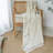 Sage/Ivory Transitional Striped Flatweave Throw Blanket