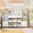 47.2" W Kids Bookshelf with 6 Storage Cubbies, Toy Organizer with Storage Shelves, for Playroom, School-1450450584