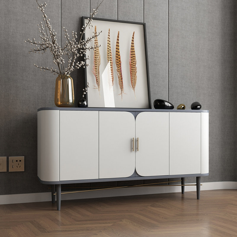 Buffet grande capacité minimaliste, H 33,46 po x l 51,18 po x P 15,75 po