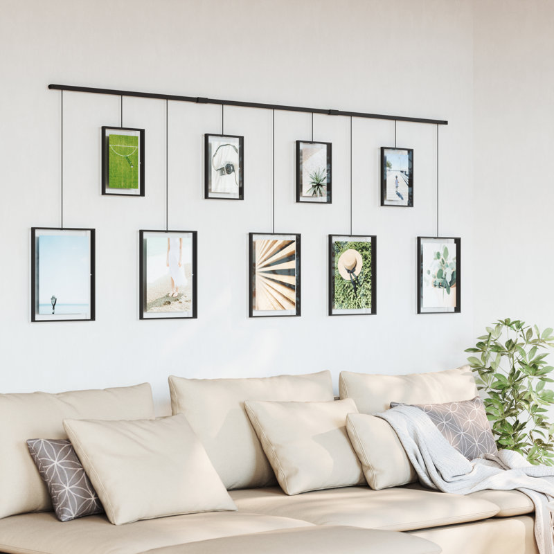 Exhibit Metal Picture Frame, Black