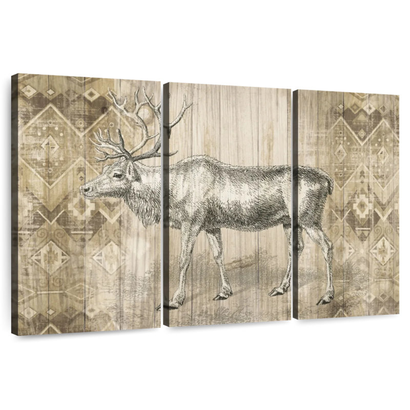 Brampt Natural History Lodge V, 42" H x 65" W