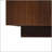 Multi-functional Square 360°Rotating Coffee Table with 2 Drawers, High Gloss 2-Tier Centre Table