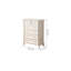 Commode d'appoint en bois massif