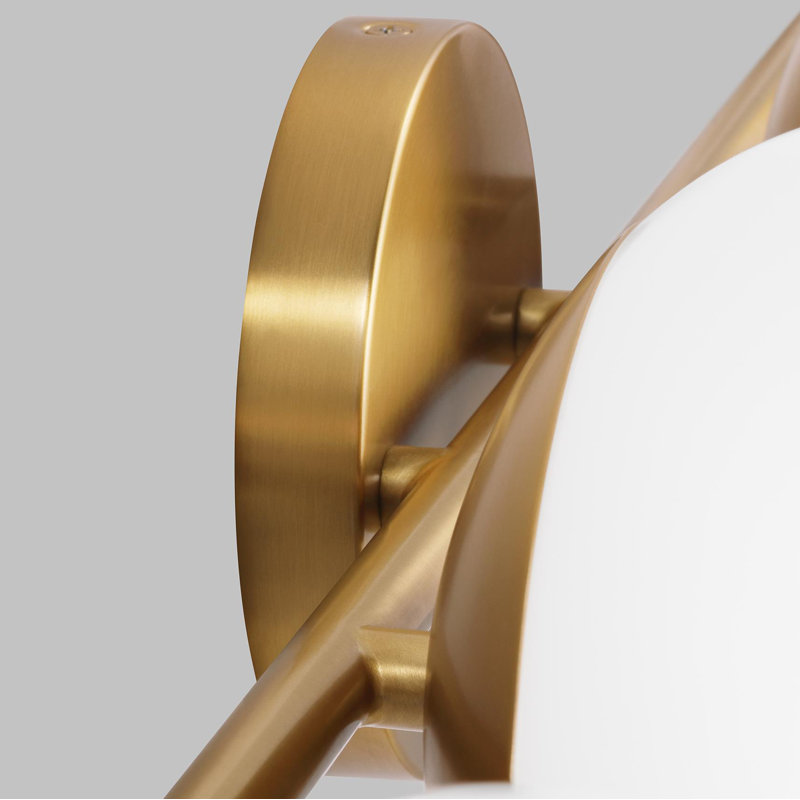 Éclairage de salle de bain 4 lumières à intensité variable Vibi, Bronze brillant