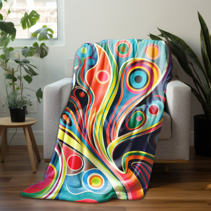 Throw Blanket, 60" L x 51" W