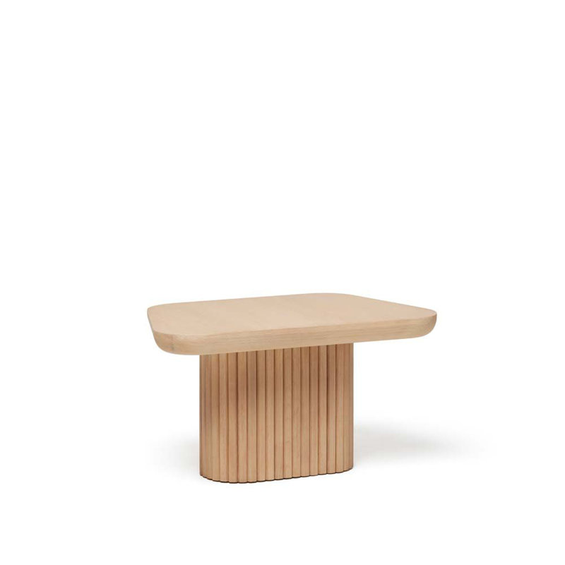 Carrabelle Solid Wood Cocktail Table, Saddle, 16" H x 29" L x 19" W