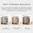 Modern White Solid Wood Sideboard