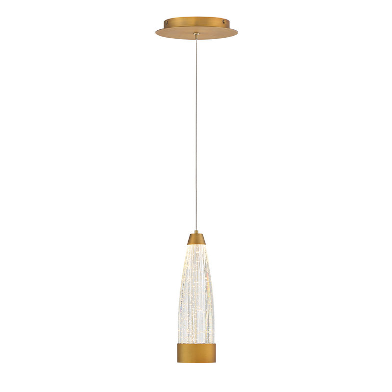 Luminaire suspendu 1 lumière DEL Mystic
